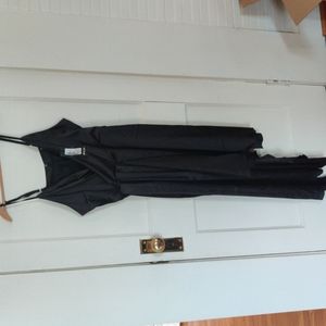 NWT Nasty Gal Plus Strappy Frill Asymmetric Hem Dress, 14